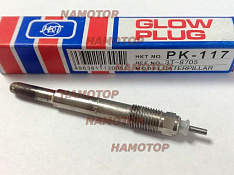 Свеча накаливания PK-117, K-08, 3T-8705, 9N-0194, 6008-15-2761  3204  12V  HKT Komatsu 4D95 6D95